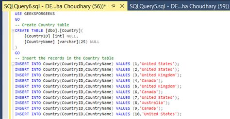 SQL Statements and Expressions API .